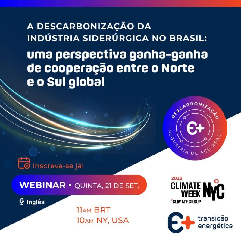 Evento em Nova Iorque discute descarbonização da siderurgia 