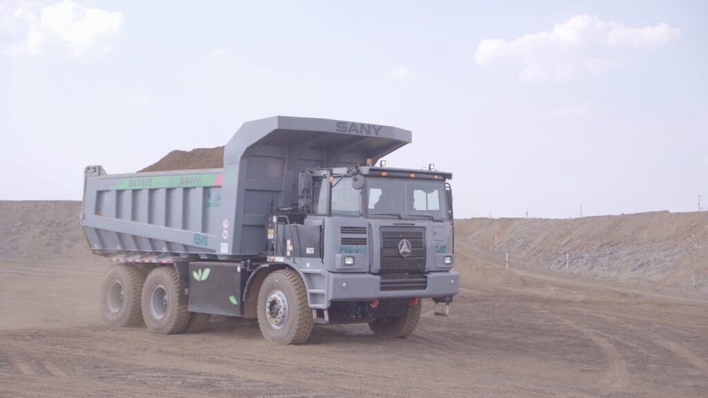 Gerdau faz testes com caminhão elétrico em Itabirito