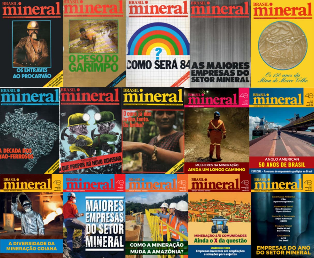 A trajetória da mineração brasileira nas últimas quatro décadas