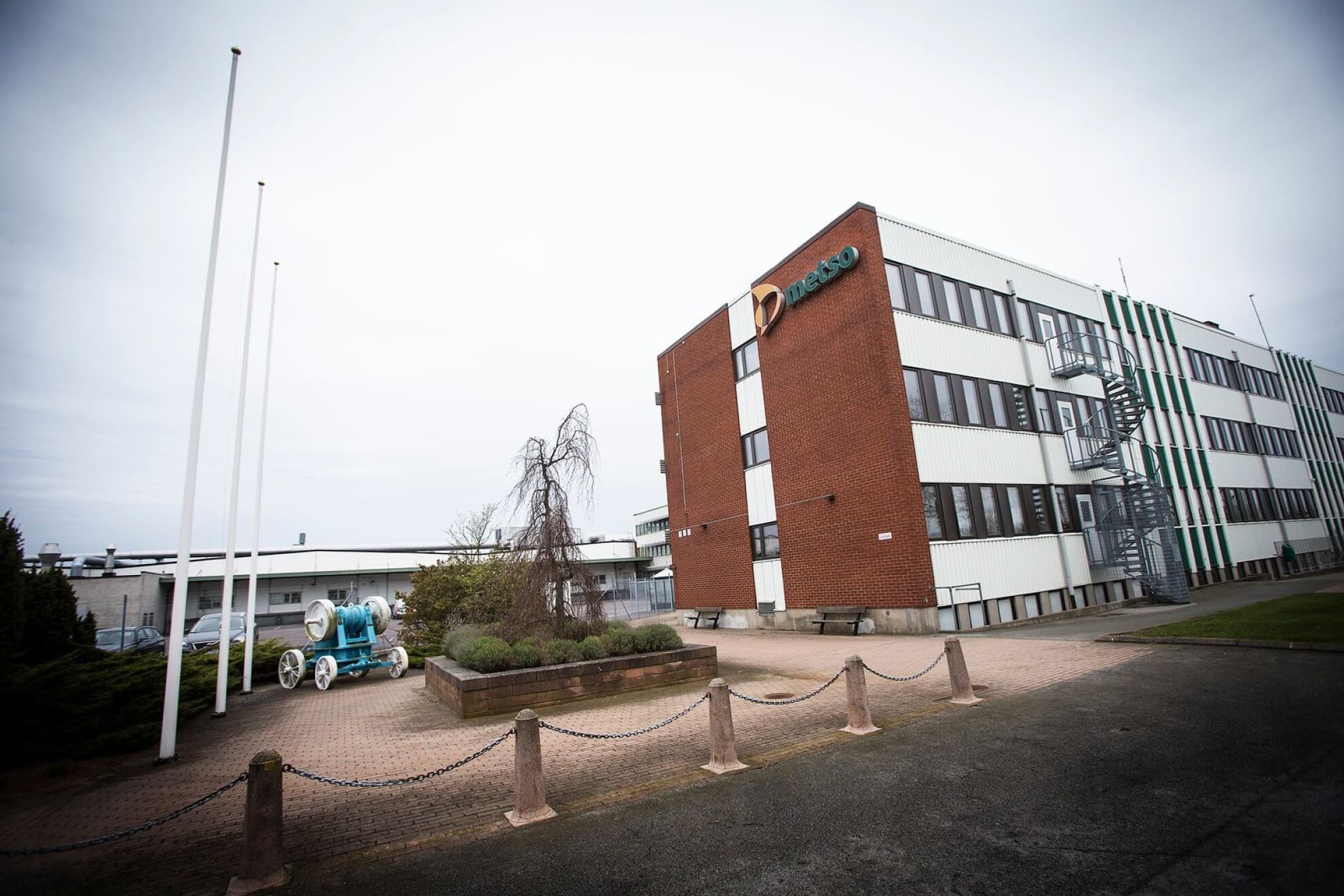 Metso fecha unidade de borracha e Poly-Met na Suécia