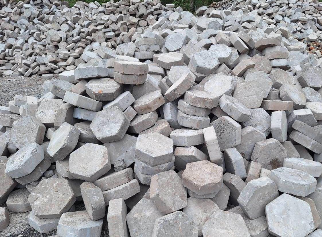 Anglo American doa quase 60 mil bloquetes para calçamento