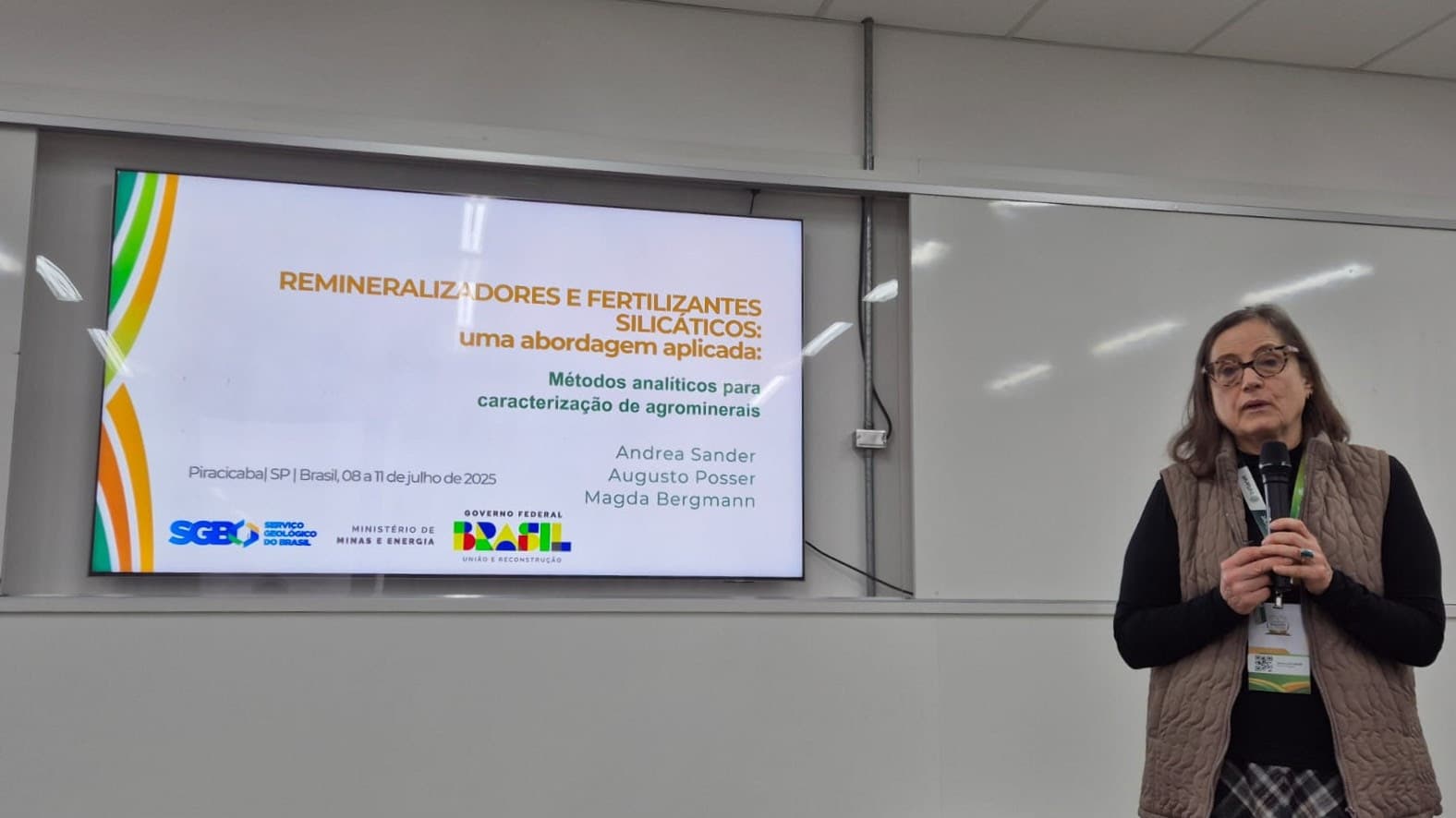 SGB é destaque no V Congresso Brasileiro de Rochagem