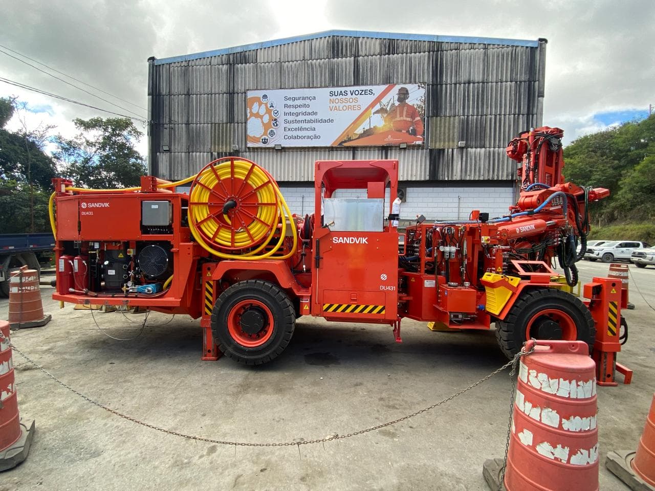 AngloGold Ashanti recebe sonda RC para mina Cuiabá