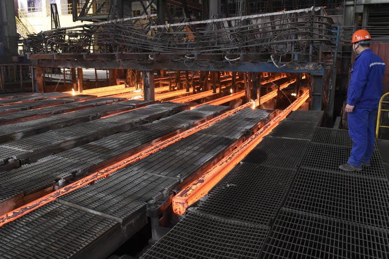 Produção mundial de aço cai 3,4% em fevereiro