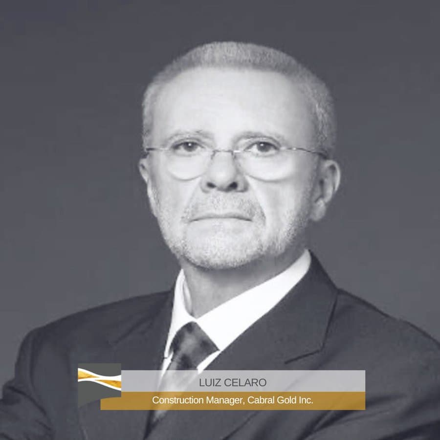 Cabral Gold nomeia Luiz Celaro para gerir construção de Cuiú Cuiú