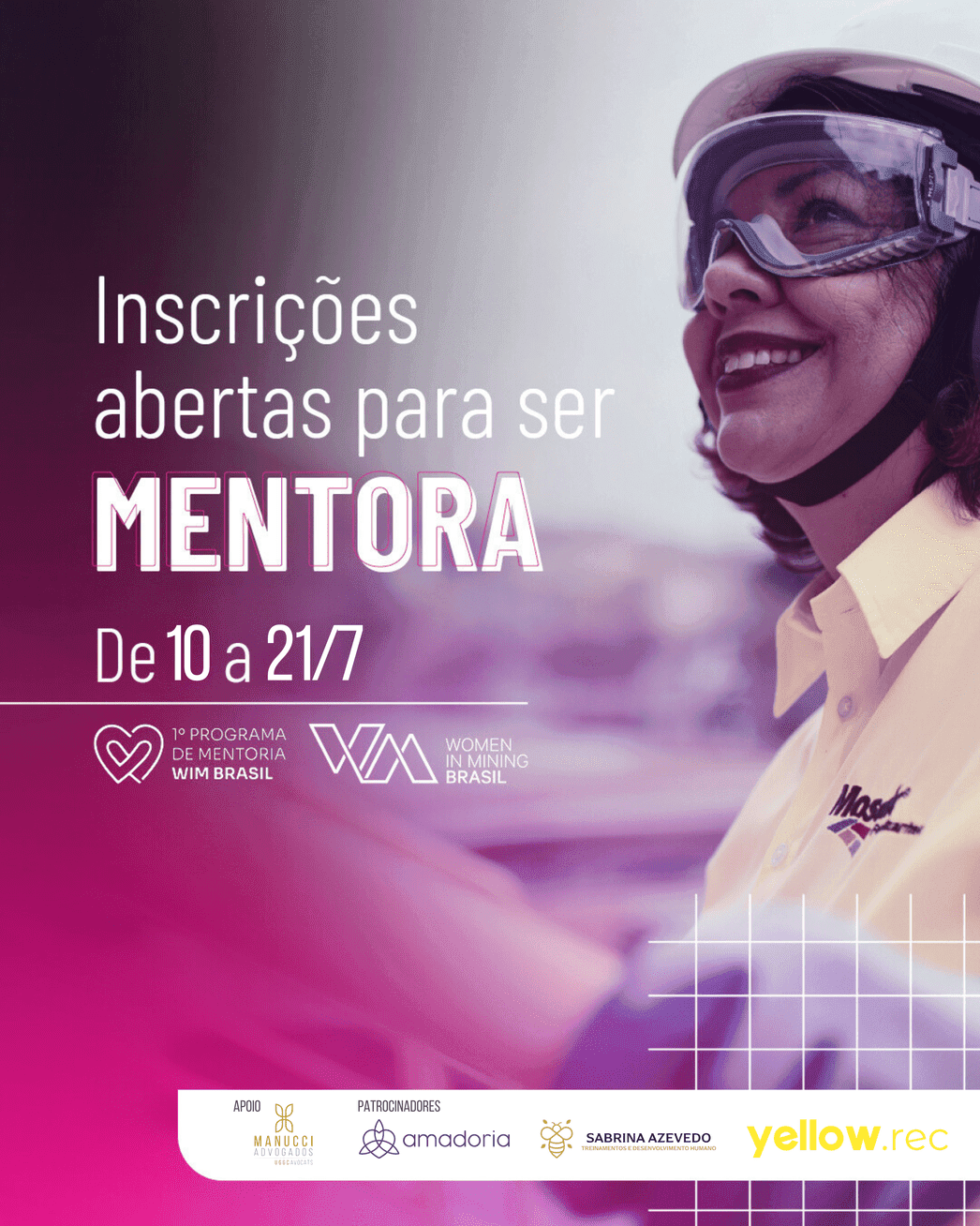 Programa de mentoria para mulheres assumir cargos de liderança