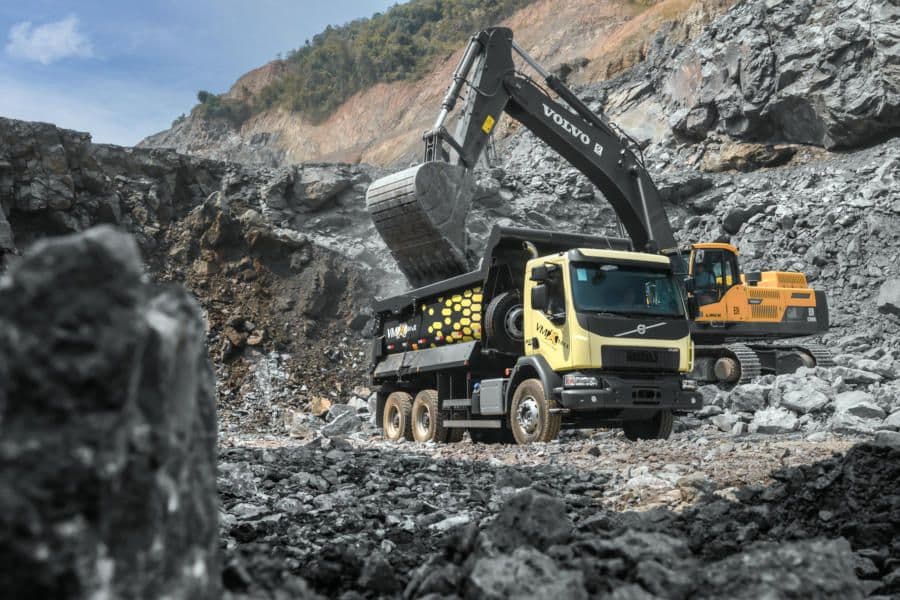 Volvo lança nova linha de vocacionais para mineração