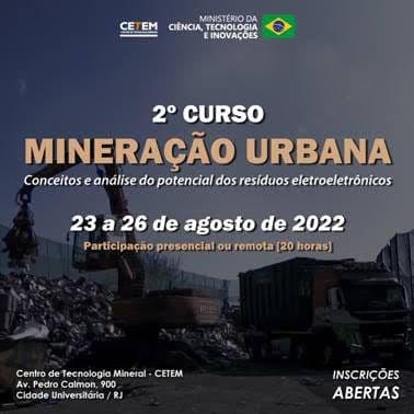 Curso sobre Mineração Urbana
