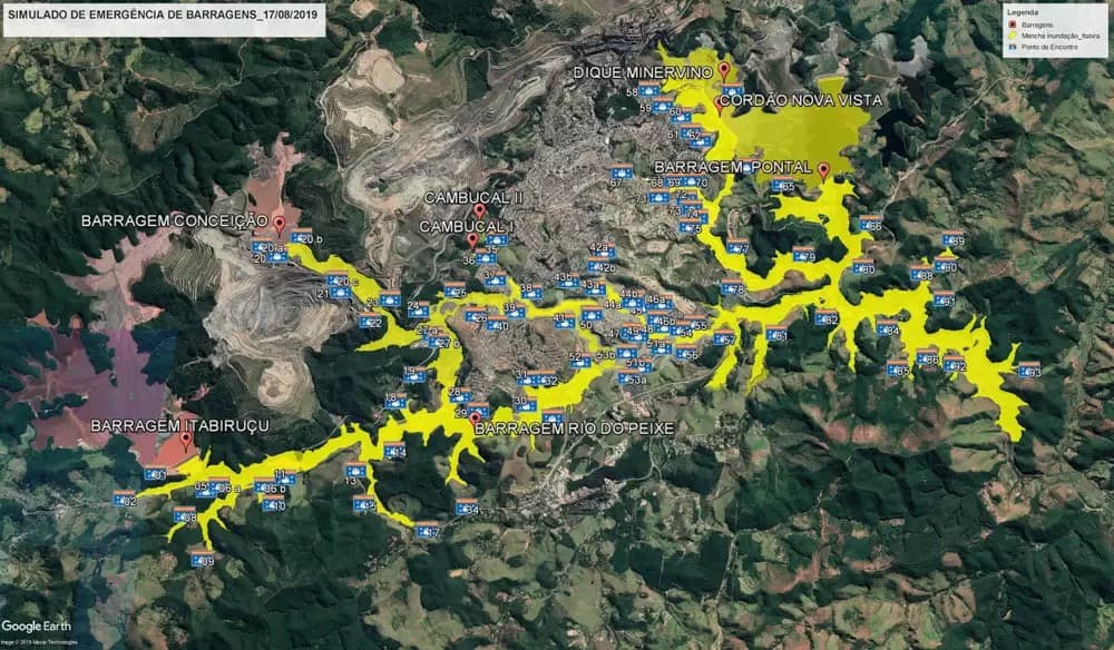 Envio de mapa de inundação até setembro
