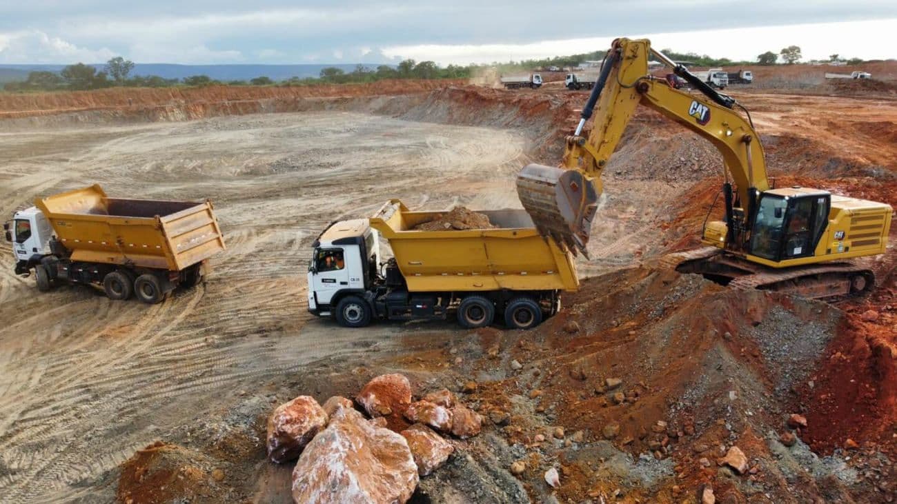 Aumento de 50% nos recursos minerais totais