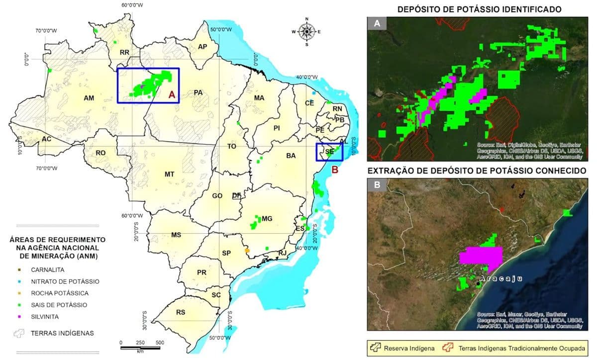 Com guerra, Brasil vê chances de explorar potássio