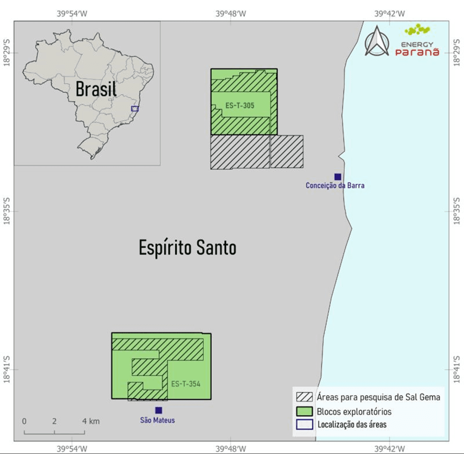Joint Venture vai explorar três áreas no ES