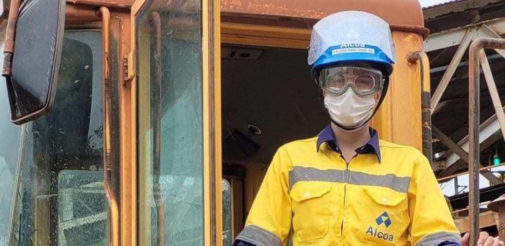 Primeira instrutora de equipamentos pesados em MG