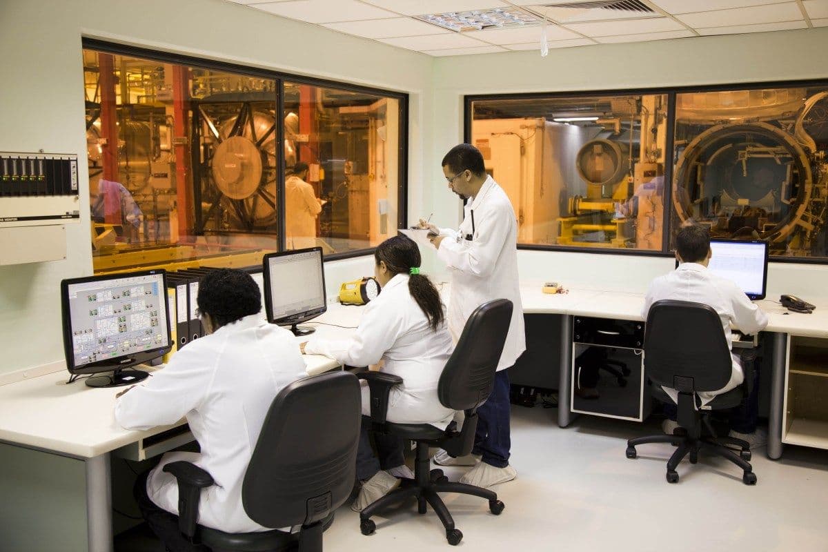 Inaugurada nona cascata de enriquecimento isotópico