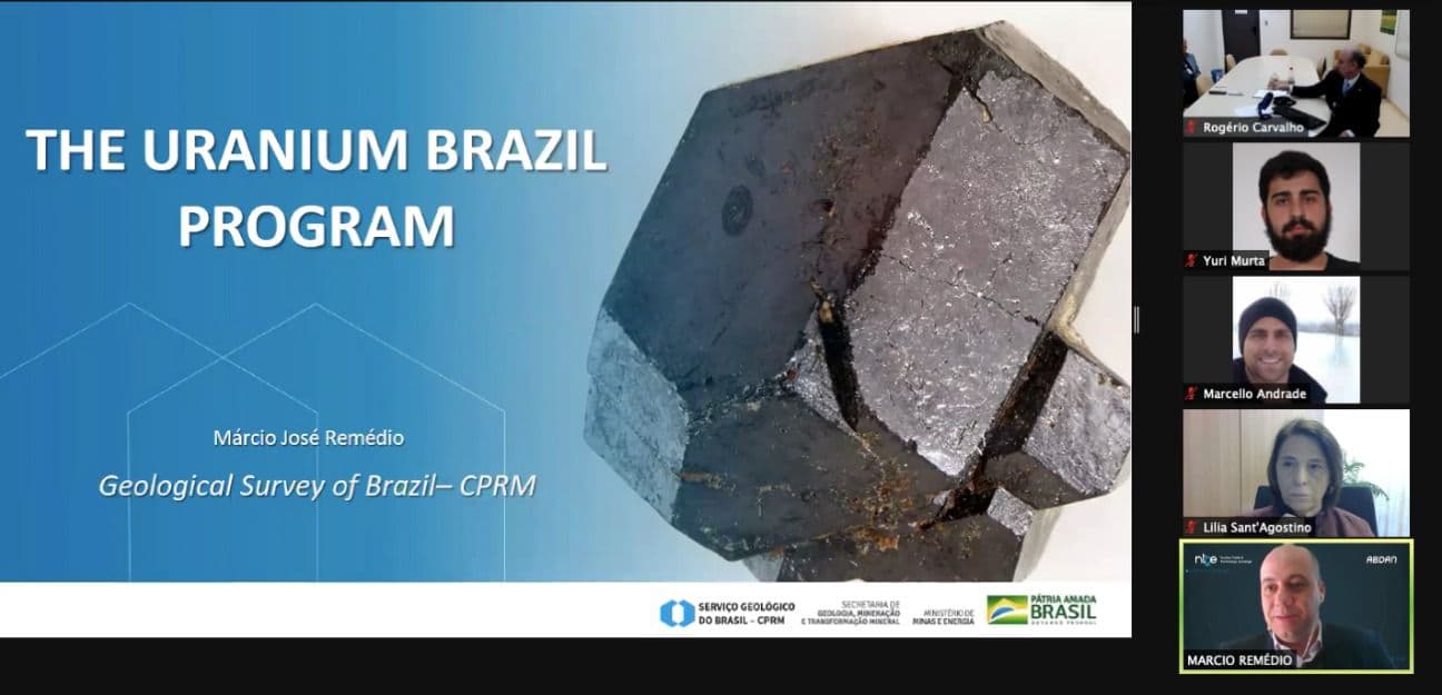 SGB-CPRM apresenta Programa Urânio do Brasil