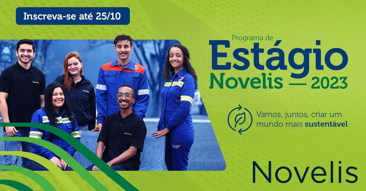 Novelis abre inscrições para o Programa 2023