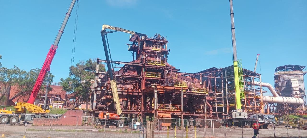 Samarco recebe equipamentos para modernizar usinas 1 e 2 em Ubu